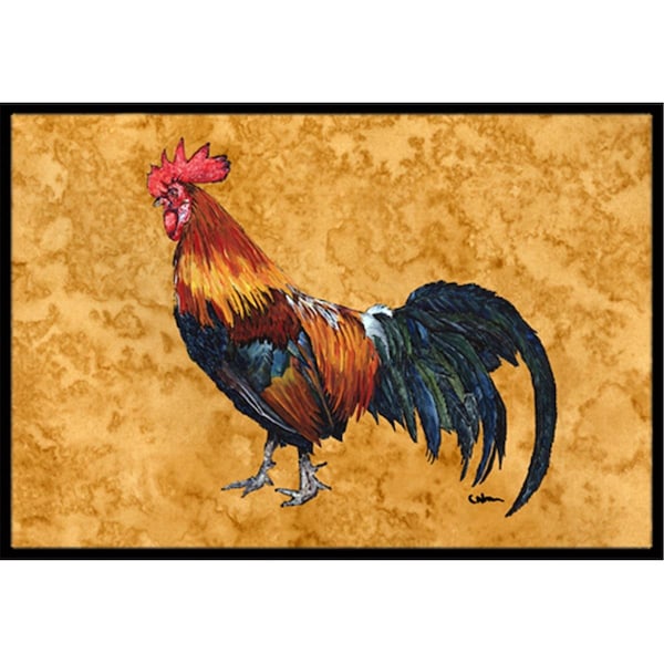 Carolines Treasures 18 x 27 in. Rooster Indoor Or Outdoor Mat CA74693 - main